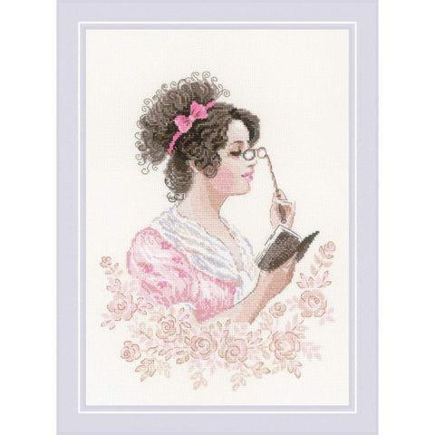 Siuvinėjimo rinkinys RIOLIS Book Club 1792 21x30cm - kaSiulai.lt