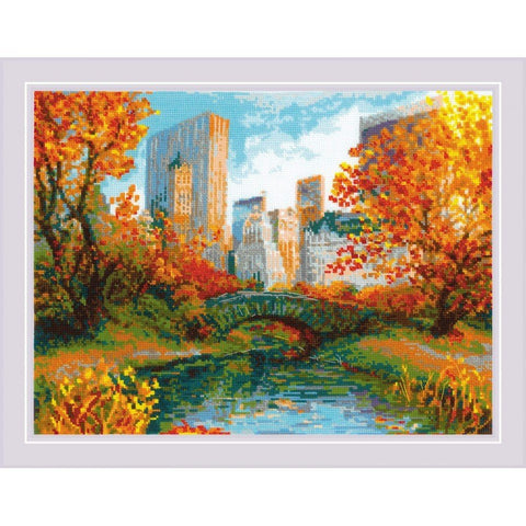 Siuvinėjimo rinkinys RIOLIS Central Park 2094 40x30cm - kaSiulai.lt