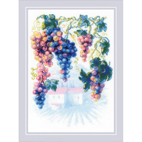 Siuvinėjimo rinkinys RIOLIS Generous Grapevine 2135 21x30cm - kaSiulai.lt