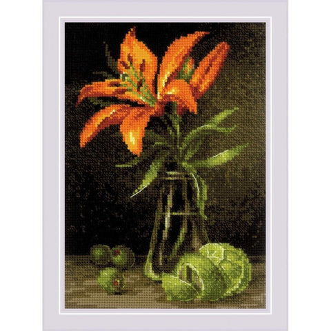 Siuvinėjimo rinkinys RIOLIS Lily and Lime 2097 15x21cm - kaSiulai.lt