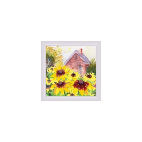 Siuvinėjimo rinkinys RIOLIS Rudbeckia in the Garden 0096 PT 15x15cm - kaSiulai.lt