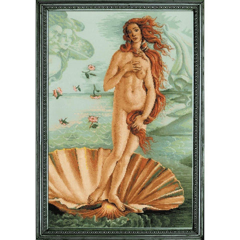 Siuvinėjimo rinkinys RIOLIS The Birth of Venus after S.Bottichelli's Painting 100/062 40x60cm - kaSiulai.lt