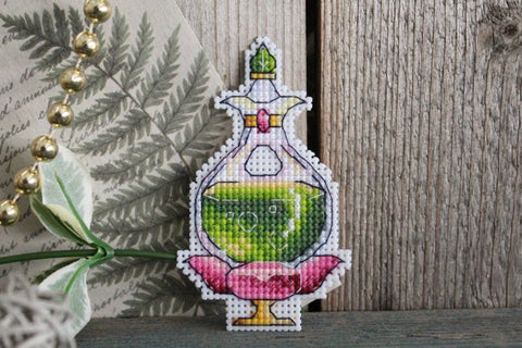 Potions kolekcija: eliksyrų magijos dekoratyviniai šaldytuvo magnetai