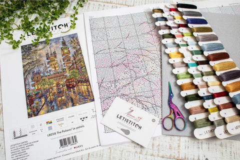 Siuvinėjimo rinkinys The Palace 44 x 33 cm SLETIL8058 - 🧶kaSiulai.lt