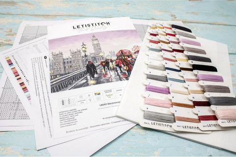 Siuvinėjimo rinkinys Westminster Bridge / Range: Cities SLETIL8040 - 🧶kaSiulai.lt