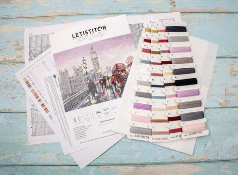 Siuvinėjimo rinkinys Westminster Bridge / Range: Cities SLETIL8040 - 🧶kaSiulai.lt