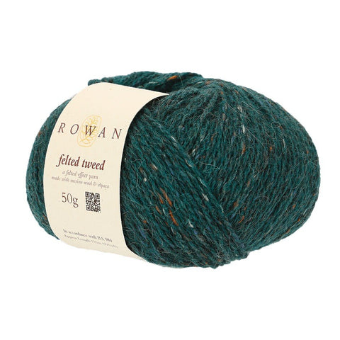 Stiklo žalia Nr.: 207 - ROWAN FELTED TWEED siūlai. (Merino ir alpakos vilna) - kaSiulai.lt