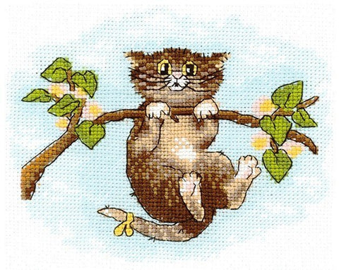 Throw Me Up! SANP - 31 — Andriana siuvinėjimo komplektas, 16×13 cm - kaSiulai.lt