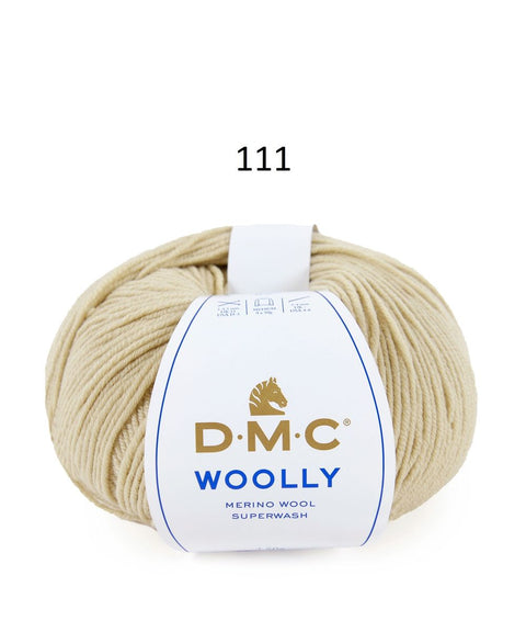 Spalva 111: DMC WOOLY 100% Merino Vilna - itin švelnūs vilnoniai siūlai