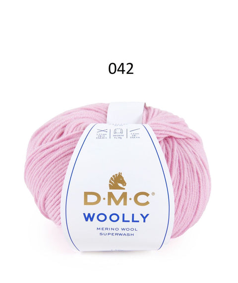 Spalva 042: DMC WOOLY 100% Merino Vilna - itin švelnūs vilnoniai siūlai