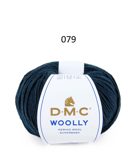 Spalva 079: DMC WOOLY 100% Merino Vilna - itin švelnūs vilnoniai siūlai