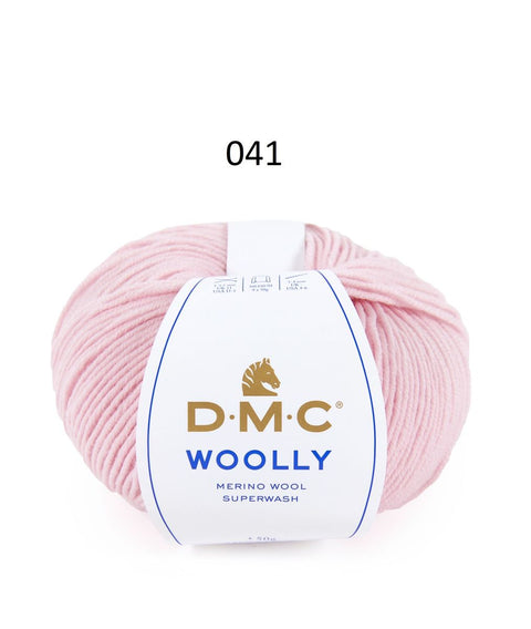 Spalva 041: DMC WOOLY 100% Merino Vilna - itin švelnūs vilnoniai siūlai