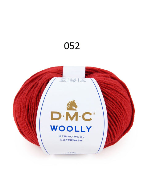 Spalva 052: DMC WOOLY 100% Merino Vilna - itin švelnūs vilnoniai siūlai