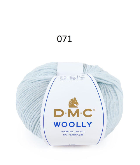 Spalva 071: DMC WOOLY 100% Merino Vilna - itin švelnūs vilnoniai siūlai