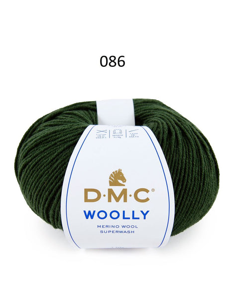 Spalva 086: DMC WOOLY 100% Merino Vilna - itin švelnūs vilnoniai siūlai