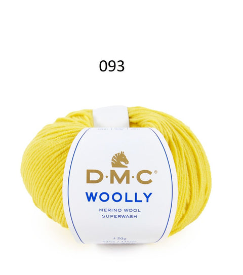 Spalva 093: DMC WOOLY 100% Merino Vilna - itin švelnūs vilnoniai siūlai