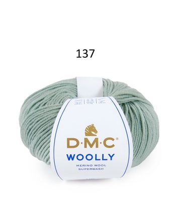Spalva 137: DMC WOOLY 100% Merino Vilna - itin švelnūs vilnoniai siūlai