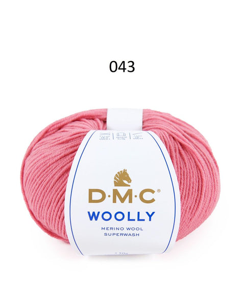 Spalva 043: DMC WOOLY 100% Merino Vilna - itin švelnūs vilnoniai siūlai