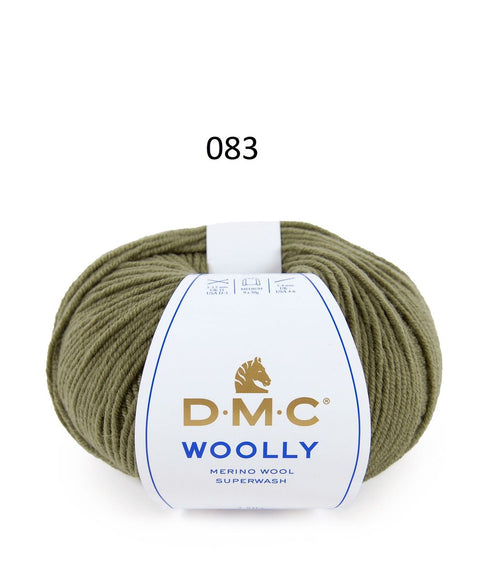 Spalva 083: DMC WOOLY 100% Merino Vilna - itin švelnūs vilnoniai siūlai