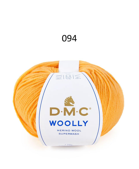 Spalva 094: DMC WOOLY 100% Merino Vilna - itin švelnūs vilnoniai siūlai