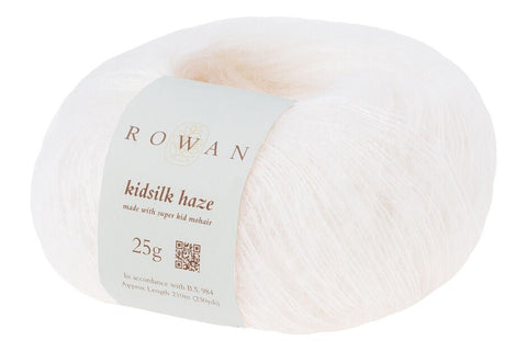 White Nr.: 612 - ROWAN KIDSILK HAZE siūlai. (Mohera ir šilkas) - kaSiulai.lt