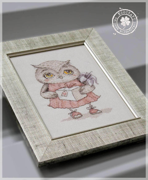 Kryželių siuvinėjimo rinkinys „With Love“, 11×15 cm — NeoCraft