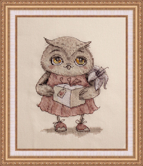 Kryželių siuvinėjimo rinkinys „With Love“, 11×15 cm — NeoCraft