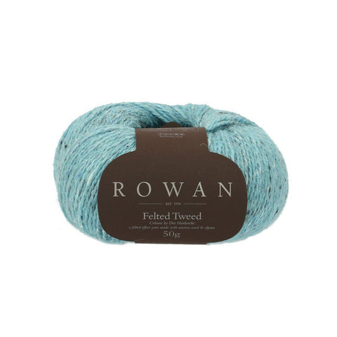 Žiemos mėlyna Nr.: 803 - ROWAN FELTED TWEED siūlai. (Merino ir alpakos vilna) - kaSiulai.lt