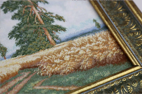 Zolotoe Runo siuvinėjimo komplektas kryželiu „Rugiai“ 19,5×35,5 cm - kaSiulai.lt