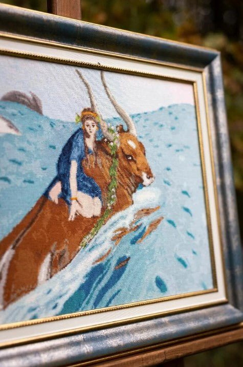 Zolotoe Runo skaičiuoto kryželio komplektas „Pagrobimas“ - kaSiulai.lt