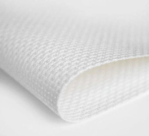 Zweigart Aida 14 ct siuvinėjimo drobė 150×50 cm — balta - kaSiulai.lt