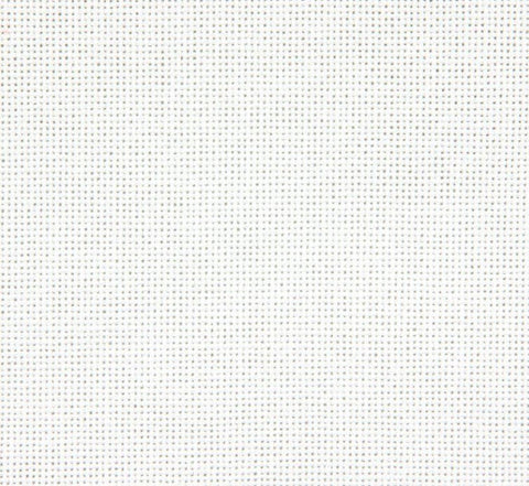 Zweigart Lugana 25 ct siuvinėjimo drobė 70×50 cm — 100 balta - kaSiulai.lt