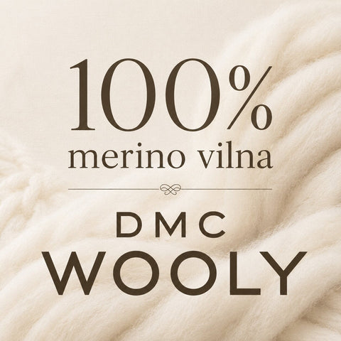 DMC Woolly – 100% Merino vilna