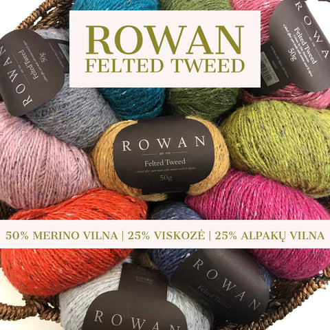 ROWAN Felted Tweed - 🧶kaSiulai.lt