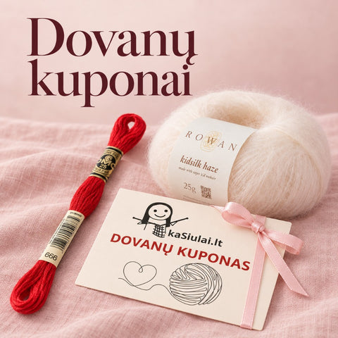 Dovanų kuponai kategorijos baneris