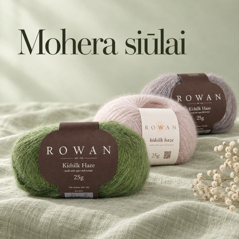 Mohera siūlai kategorijos baneris