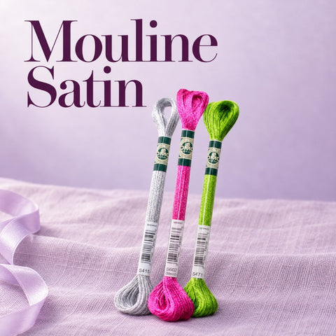Mouline Satin kategorijos baneris