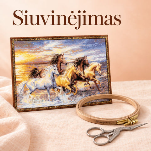 Siuvinėjimas kategorijos baneris