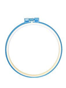 21 cm reguliuojamas plastikinis siuvinėjimo lankelis — lengvas, patvarus - kaSiulai.lt