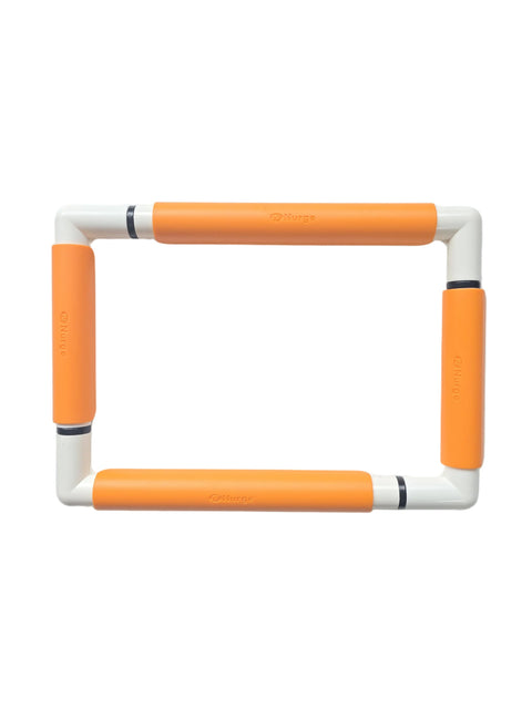 Spaustukinis plastikinis rėmas 21 x 29 cm, oranžinis