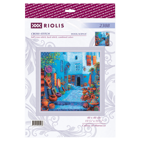 Colors of Morocco siuvinėjimo rinkinys RIOLIS 2308, 40x40 cm