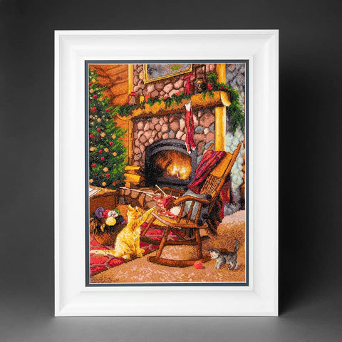 Kryželių rinkinys „Mėgstamas hobis“ — Aida 14 (Zweigart), Madeira siūlai, Charivna Mit