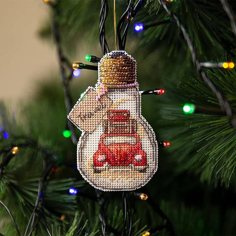 Charivna Mit kelionės motyvo kryželių rinkinys su karoliukais, 6×11 cm