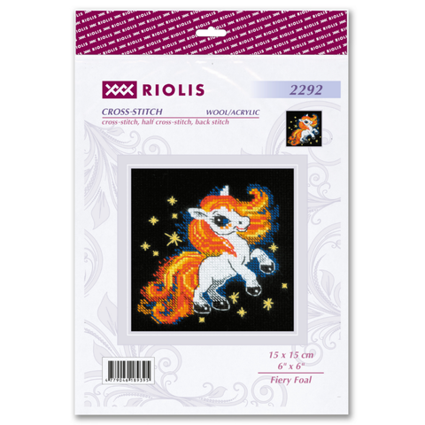 Siuvinėjimo rinkinys RIOLIS „Ugninis kumeliukas“ Nr. 2292
