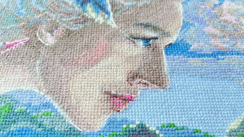 Aine siuvinėjimo kryželių rinkinys „Motina Gamta — Dangus“ (40×30 cm, 14 ct)