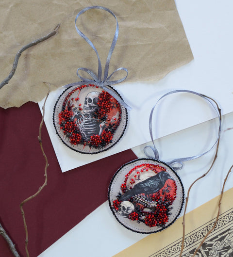 Abris Art mini karoliukų siuvinėjimo rinkinys interjero dekoracijai „Paslaptingas grožis“