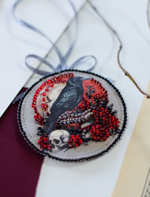 Abris Art mini karoliukų siuvinėjimo rinkinys interjero dekoracijai „Paslaptingas grožis“