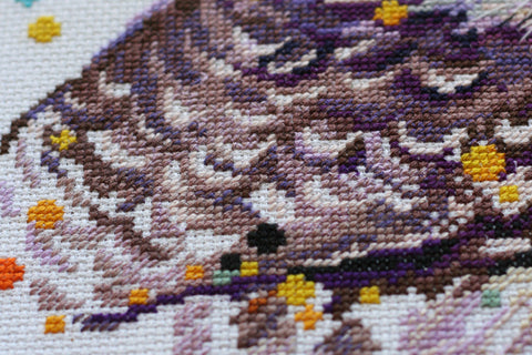 Abris Art kryželių rinkinys „Stebuklai“ — 14 ct kanva, 29×29 cm, 30 spalvų