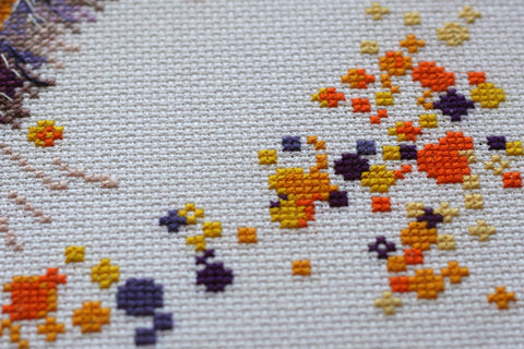 Abris Art kryželių rinkinys „Stebuklai“ — 14 ct kanva, 29×29 cm, 30 spalvų