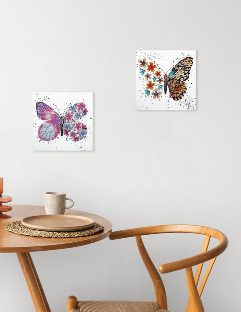 Abris Art mini siuvinėjimo rinkinys „Tigro sparnai“ 15×15 cm (Preciosa karoliukai)